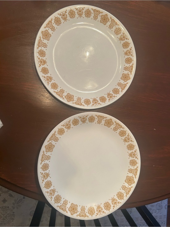 Other - Corelle butterfly gold set of 2